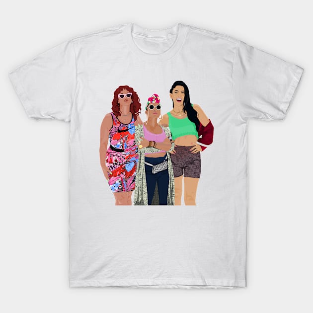 Salon Ladies (w/o background) | In The Heights T-Shirt by myorangerock